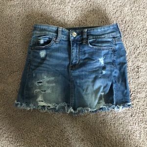 American Eagle jean skirt